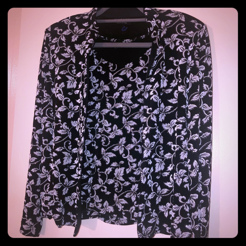 Amazing vintage two piece tank and jacket